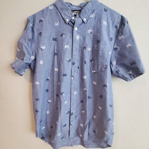 Vans off the wall short sleeve button-down